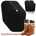 thumbnail image 1 of 8pcs Boot Shaper Form Inserts Tall Boot Support Reusable Boot Stand Holder Support Shaper Boot Inserts Pads Boot Tree Shaft for Men Women Knee High Tall Boots, 1 of 9