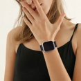 thumbnail image 2 of Milanese Loop Case+Strap for Apple Watch Band Ultra 44m, 2 of 6