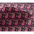 thumbnail image 4 of oneOone Viscose Chiffon Fabric Leaves|Floral & Paisley Block Print Sewing Fabric BTY 42 Inch Wide, 4 of 4