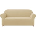 thumbnail image 1 of Subrtex 1-Piece Stretch Sofa Slipcover Non Slip Couch Cover, Texture Grid Pattern, 1 of 6