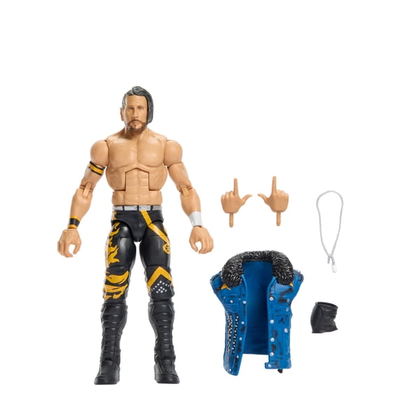 WWE Elite Alex Shelley Action Figure, Series #124, 6-inch Collectible with Articulation & Accessories