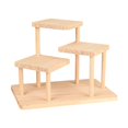 thumbnail image 4 of veasfak Wooden Display Riser Cupcakes Holder Showcase for Toys Action Figure Dessert 3 layers, 4 of 9