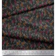 thumbnail image 3 of Soimoi Polyester Crepe Fabric Lavender Floral Fabric Prints by Yard 52 Inch Wide, 3 of 3