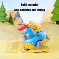 thumbnail image 4 of Feltree Animal Inertia Engineering Toy Car with Chicken Design, Movable Vehicle for Kids Pretend Play and Learning, 4 of 8