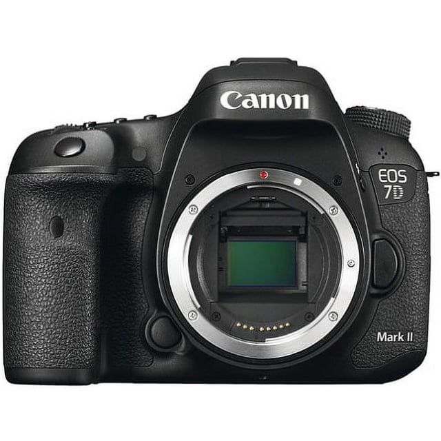 Canon Black EOS 7D Mark II Digital SLR Camera with 20.2 Megapixels (Body Only)