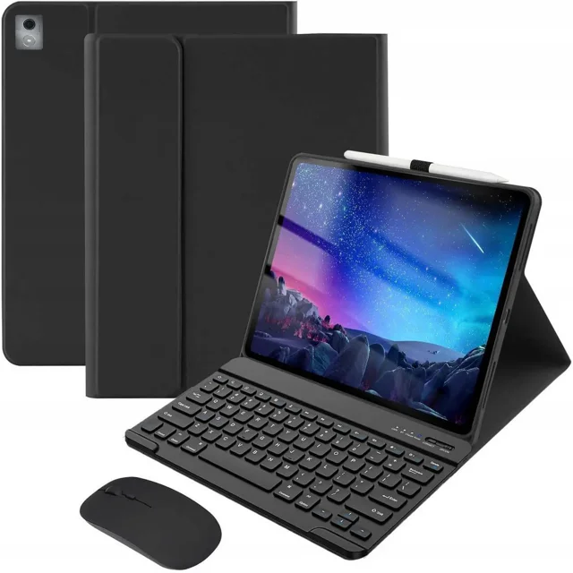 Bluetooth Keyboard Case with Mouse for Lenovo Tab K11 Plus / M11 Plus 11.45 inch 2024 Protective Cover with Wireless Mouse / Keyboard