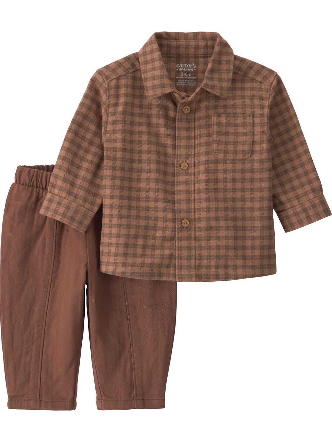 Ensemble pantalon 2 pièces d'automne pour bébé garçon Carter's Child of Mine