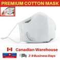 thumbnail image 1 of Masque Facial Réutilisable en Coton - Feuille à 2 Couches, 1 of 1