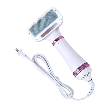 Pet Dryers for Dog Grooming Portable Pet Hair Dryer with Smooth Brush, 3 Temperatures, Portable Quiet 2 in 1 Pet Hair Dryer, Suitable for Small and Medium Pet
