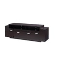 thumbnail image 1 of Bowery Hill 60" TV Stand in Cappuccino, 1 of 4