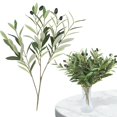thumbnail image 1 of Artificial Olive Branches And Leaves Artificial Flower Decorative Items Border Artificial Flower Living Room Green Plants Dining Table Wedding, 1 of 8
