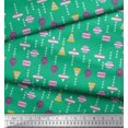 thumbnail image 3 of Soimoi Rayon Fabric Ornament Home Decor Print Fabric by The Yard 56 Inch Wide, 3 of 3