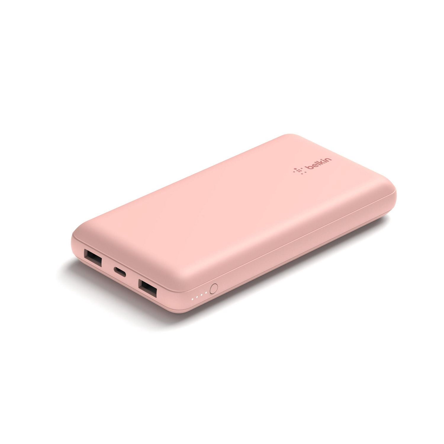 Belkin Chargeur portable USB-C, 20 000 mAh avec 1 port USB-C et 2 ports USB-A pour une charge jusqu’à 15W pour iPhone 14 Pro, 14 Pro Max, AirPods, iPad, Galaxy S23, S23+, Ultra - Noir