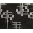 thumbnail image 4 of oneOone Georgette Viscose Fabric Geometric Kasuri Printed Fabric 1 Yard 42 Inch Wide, 4 of 4