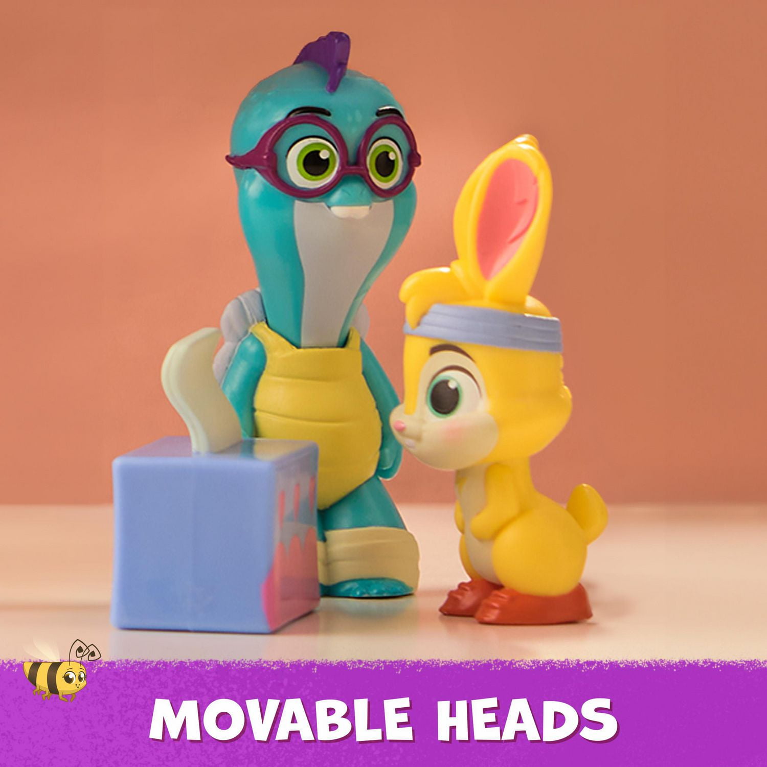 Vida la Véto, Coffret Rhume et câlinous avec figurines articulées Zigzag et Durdur et boîte de mouchoirs, jouets pour filles et garçons à partir de 3 ans