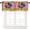 Style-1, variant on Rooster Rustic 3 Piece Kitchen Curtains Farm Watercolor Painting Sunflower and Chicken Pattern Printing Decoration Curtain Set 54x24 Inch, 3 Piece