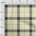 thumbnail image 1 of oneOone Georgette Viscose Fabric Tartan Check Fabric Prints By Yard 42 Inch Wide, 1 of 4