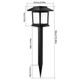 thumbnail image 3 of Dvkptbk Solar Lights 2 Pack Solar Lights Outdoor Water Resitant LED Lighting Solar Powered Outdoor Lights Solar Garden Lights for Patio Yard Lighting & Ceiling, 3 of 9
