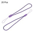 thumbnail image 3 of Unique Bargains 18cm Portable Item Nylon Cord Lanyards Hand Wrist Strap String Purple 20 Pack, 3 of 6