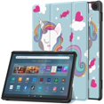 thumbnail image 1 of Smart PU Leather Case for Amazon Fire HD10 2023 Tablet Funda Capa Cover For Fire Max 11 Fire HD8 PLUS Kindle 11th Gen 2022 Case DJS Fire HD10 plus 2021, 1 of 6