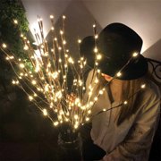 PENGXIANG LED Branch Lamp Floral Lights Twig Lights with USB Plug Home Living Room Lighting Decor