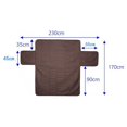 thumbnail image 3 of CHOK 2024 Double Quilted Sofa Cover  Waterproof Sofa Cover Furniture Protective Cover  Washable Sofa Cover  With Non-Slip And Elastic Belt  Suitable For Children  Dogs And Pets, 3 of 7