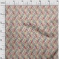 thumbnail image 3 of oneOone Cotton Flex Pink Fabric Abstract Sewing Material Print Fabric By The Yard 40 Inch Wide, 3 of 4