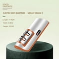 thumbnail image 1 of Knife Sharpener Household Knife Sharpener Kitchen Tool Multifunctional Fully Automatic Charging Small Knife Sharpener, 1 of 5