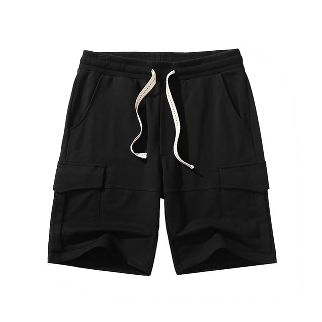 EOYWHK Summer Cargo Shorts for Men Soft Cotton Shorts Quick Drying Breathable Summer Shorts