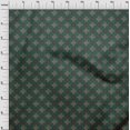 thumbnail image 3 of oneOone Silk Tabby Fabric Leaves & Geometric Block Fabric Prints By Yard 42 Inch Wide, 3 of 4