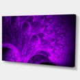 thumbnail image 2 of Bright Purple Magical Fractal Forest - Abstract Art on Canvas, 2 of 3