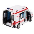 thumbnail image 1 of Cergrey 1:36 Hospital Rescue Ambulance Diecast Alloy Model With Pull Back Sound Light For Children Toys, Diecast Alloy Model, Rescue Ambulance Model, 1 of 8