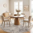 thumbnail image 2 of x Area Rug Living Room Rugs Washable Neutral Modern Abstract Soft Thin Large Rug Indoor Floor No Slip Rug Carpet for Bedroom Under Dining Table Home Office Decor Grey, 2 of 9