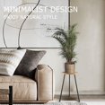 thumbnail image 2 of Support pour Plantes Intérieur Milieu du Siècle Support pour Plantes en Bois Table pour Plantes pour Pots de Fleurs Support pour Plantes Haut en Métal Robuste Déco Maison Moderne Petite Table d'Appoint Ronde (.”x”), 2 of 9