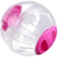 thumbnail image 4 of ZECATL Transparent Cute Pet Hamster Exercise Ball Mini Trot Plastic Toys (Pink), 4 of 7
