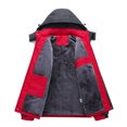 thumbnail image 3 of Chandail à Capuchon Extérieur Hommes Femmes Hiver Chaud Imperméable Veste Manteau de Neige Randonnée Ski Sport Hauts 4 Tailles, 3 of 8