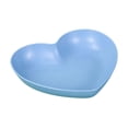 thumbnail image 2 of Birdeem Plastic Plates Reusable,Heart Plates W 5.91Inch X L 5.51Inch Impregnable Dinner Plates Dishwasher Microwave Safe Plastic Plates Reusable Lightweight Plates for Kitchen or Camping, 2 of 6
