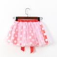 thumbnail image 3 of MIASHUI Tutus pour Tout-Petites et Petites Filles Robe de Danse Ballet à Pois Patchwork avec Épingles à Cheveux, Rouge, 2-4 Ans, 3 of 5