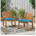 thumbnail image 3 of Housse de Coussin Carrée pour l'Extérieur pour Chaises d'Extérieur, Protecteur de Coussin d'Assise en Polyester Durable pour Meubles de Jardin et de Patio, Résistant aux Intempéries – Housse de Coussin de Couleur Unie et à Rayures, 22 Choix de Couleurs, 3 of 3