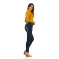 thumbnail image 1 of COVER GIRL Women's Mid Rise Skinny Jeans, 4 Colors Available, Plus Size 24W, Denim, 1 of 10