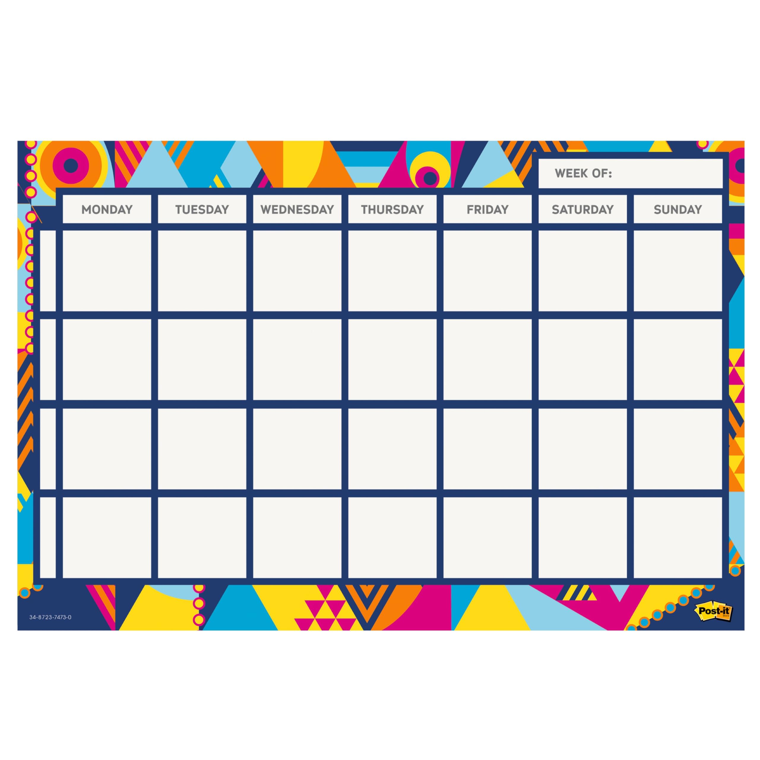 WEEKLY CALENDAR