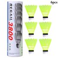 thumbnail image 1 of Bangcool 6PCS Badminton Shuttlecocks Training Plastic Shuttlecocks Sports Supplies, 1 of 7