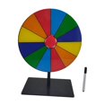 thumbnail image 2 of Abbracc Ensemble de Plateau Tournant de Prix de Table Roue de Fortune pour Supermarchés Restaurant Fête 12 Cases, 2 of 9