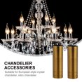 thumbnail image 4 of 6pcs Lamp Holder Cover Chandelier Lamp Base Sleeve Lighting Accessories, 4 of 8