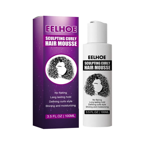 FcBaudy Hair Care Products Curly Hair Styling Elastin Curly Hair Moisturizing Styling Hair a conditioner