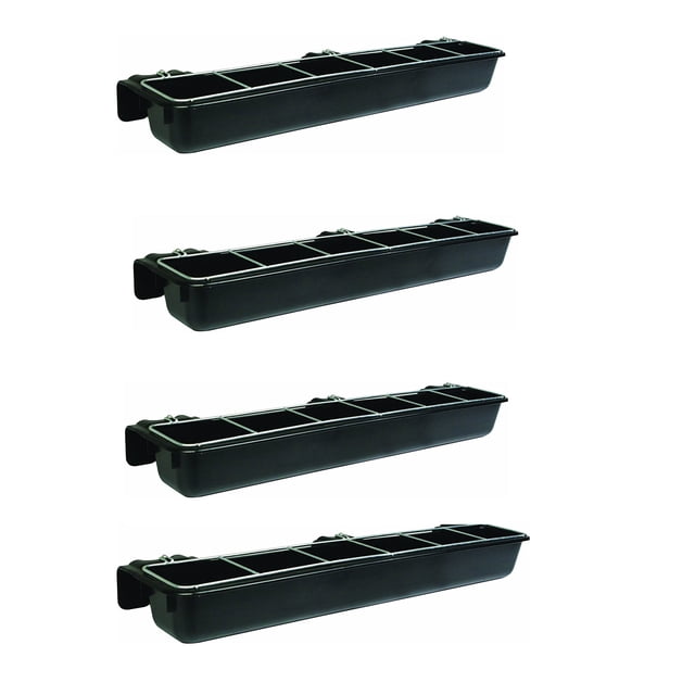 Little Giant Mangeoire en Acier Robuste 9 Pintes (4 Pack)