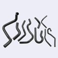 thumbnail image 4 of 9Pcs Hose Replaces Portable Accessories Compatible Silicone Black, 4 of 4