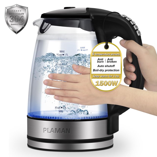 1500W Electric Kettle with Temperature Control -