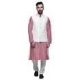 thumbnail image 1 of Atasi Ensemble Kurta Pyjama Indien pour Hommes, Veste Imprimée Classique Décontractée, 1 of 5