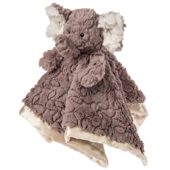 Mary Meyer - Baby Putty Nursery Elephant Character Blanket, Security Blanket, Lovey, Soft Toy, Machine Washable, Baby Shower Gift, 13"
